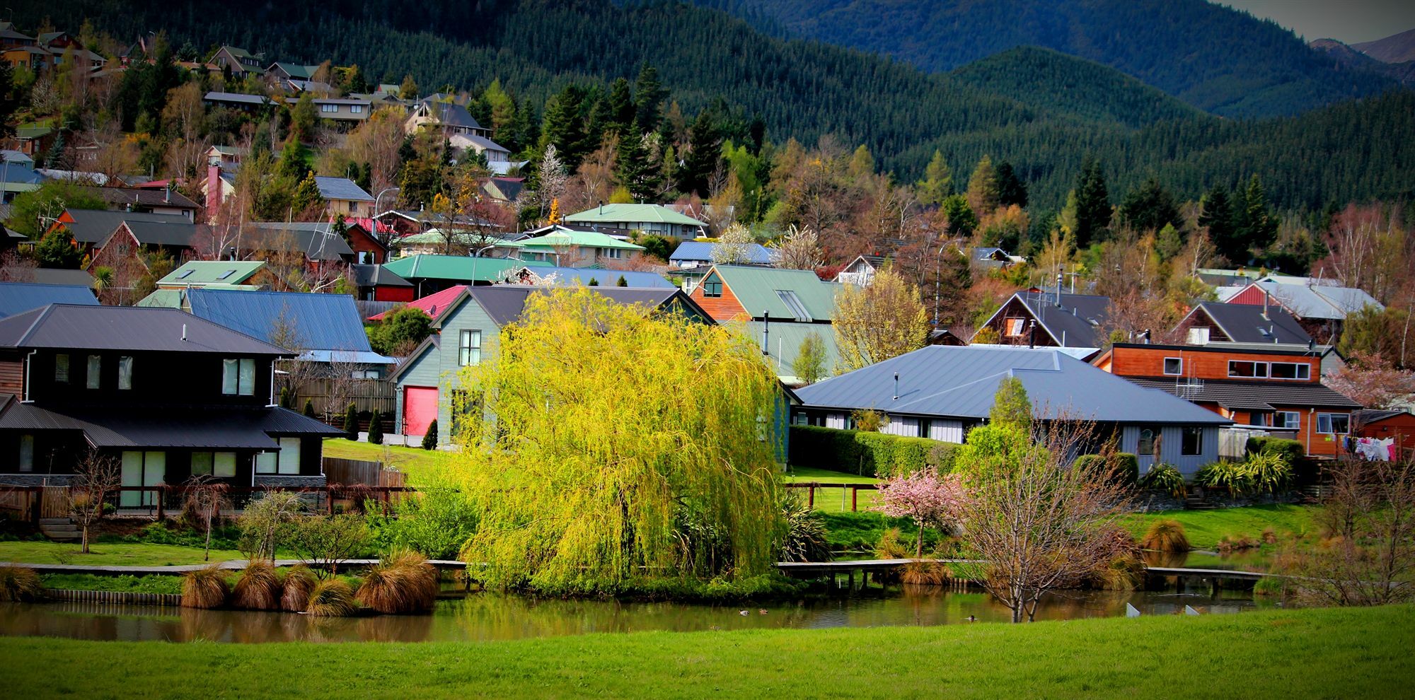 Clear Ridge Apartments Hanmer Springs Eksteriør bilde